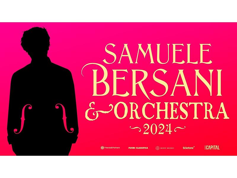 Samuele Bersani and Orchestra 2024 Samuele Bersani
