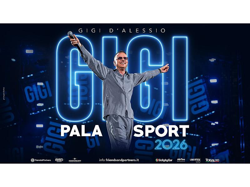 GIGI PALASPORT 2026 Gigi D'Alessio